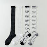 Load image into Gallery viewer, Calf Socks Women Summer Mesh Breathable School Style M5A293