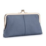 Load image into Gallery viewer, Genuine Leather Long Clutch with Snap Closure N6B198