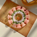 Load image into Gallery viewer, Crochet Lily Hoop Ultra Light Options S5P412
