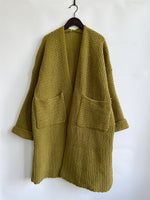 Load image into Gallery viewer, Oversized Long Cardigan Women Thick Knit N5A863