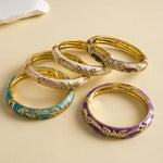 Load image into Gallery viewer, Womens Vintage Floral Open Cuff Alloy Bracelet N6K131