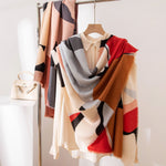 Load image into Gallery viewer, Marbled Faux Cashmere Wrap M5A177