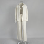 Load image into Gallery viewer, Loose Long Sleeve Shirt Pants Set Casual Cotton N6A076