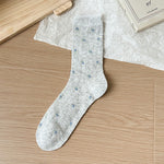 Load image into Gallery viewer, Floral Mesh Mid-Calf Socks Women N6C176