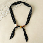 Load image into Gallery viewer, Retro Paisley Beaded Scarf Choker Necklace Women N6D006