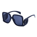 Load image into Gallery viewer, Square Sunglasses with Embellished Temple Women N6B213