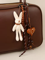 Load image into Gallery viewer, Handmade Creative Heart Bow Bag Charm Keychain S5P938