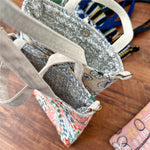 Load image into Gallery viewer, Embroidered Cotton Linen Crossbody Bag Reversible N6F153