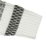 Load image into Gallery viewer, Green Thick Stripe Sweater Acrylic Knit Pullover N5A808