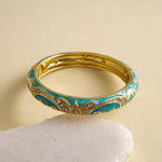 Load image into Gallery viewer, Womens Vintage Floral Open Cuff Alloy Bracelet N6K131