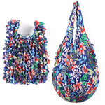 Load image into Gallery viewer, Textured Shirred Pouch Nylon Multi-Functional Organizer S5P284
