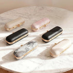 Load image into Gallery viewer, Portable Travel Jewelry Box Mini Leather Organizer N6F059