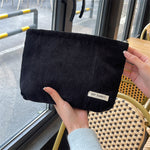 Load image into Gallery viewer, Corduroy Cosmetic Organizer Multi Compartment S5P323
