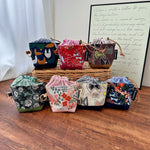 Load image into Gallery viewer, Heavy Embroidery Fabric Earphone Pouch Travel N6F175