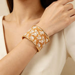 Load image into Gallery viewer, Minimalist Graffiti Retro Open Cuff Bangle Women N6F273