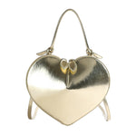 Load image into Gallery viewer, Shiny Heart PU Underarm Shoulder Bag Women Med M5A336