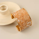 Load image into Gallery viewer, Minimalist Graffiti Retro Open Cuff Bangle Women N6F273