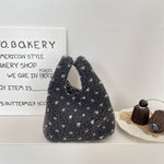 Load image into Gallery viewer, Cute Plush Wristlet Bag Portable Snack Lunch Tote S5P862