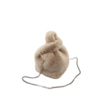 Load image into Gallery viewer, Faux Mink Fur Bucket Bag Women Square Shape S5P748