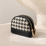 Load image into Gallery viewer, Fabric Coin Purse Double Zipper Short Wallet PU N6G081