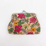 Load image into Gallery viewer, Cork Coin Purse Clutch Natural Wood Card Holder N6F037
