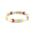 Load image into Gallery viewer, Macaron Pastel Arrow Beads Bracelet S5P042
