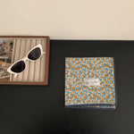 Load image into Gallery viewer, Vintage Floral Pure Cotton Small Square Scarf Women M5A340