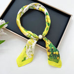 Load image into Gallery viewer, Women's Faux Silk Pearl Magnetic Neck Scarf N6J151