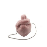 Load image into Gallery viewer, Faux Mink Fur Bucket Bag Women Square Shape S5P748