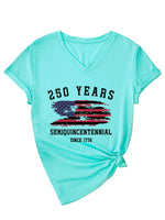Load image into Gallery viewer, Trendy V-Neck Print T-Shirt Women N6E139