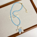 Load image into Gallery viewer, Bohemian Coconut Seashell Bead Necklace Women N6A210