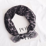Load image into Gallery viewer, Silk Like Leopard 70x70 Scarf Multi-Color Women M5A350