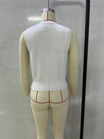 Load image into Gallery viewer, Retro Button Front Knit Vest Women N6D077