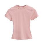 Load image into Gallery viewer, Polka Dot Fitted T-shirt Women N6D087