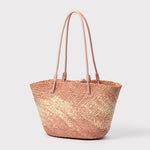 Load image into Gallery viewer, Hand Woven Rattan Tote Bag Beach Women N6C303