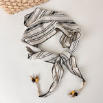 Load image into Gallery viewer, Womens Bohemian Geometric Plaid Triangle Scarf N6K271