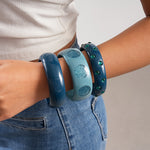 Load image into Gallery viewer, Womens Vintage Round Resin Bracelet N6K145