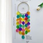 Load image into Gallery viewer, Colorful Shell Wind Chime Dreamcatcher Home Decor N6F313
