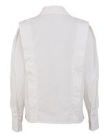 Load image into Gallery viewer, French Sharp Shoulder Slimming Shirt Women N6C136