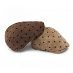 Load image into Gallery viewer, Faux Suede Newsboy Cap Women Retro Beret N6G205