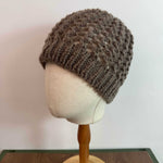 Load image into Gallery viewer, Vintage Hollow Knit Beanie Oversize Face Slimming N6H231