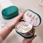 Load image into Gallery viewer, Velvet Jewelry Organizer Box Creative S5P830