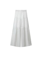 Load image into Gallery viewer, Polka Dot Halter Chiffon Top Pleated Pants Set N6F259