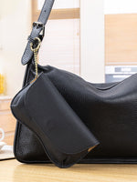 Load image into Gallery viewer, Genuine Leather Portable Sunglasses Case Women N6C314