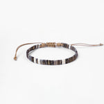 Load image into Gallery viewer, Woven Velvet-Finish Flat Wide Bracelet S5P619