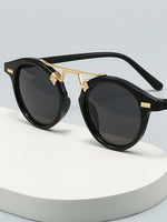 Load image into Gallery viewer, Leopard Print Round Frame Sunglasses Women N6B164