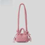 Load image into Gallery viewer, Puffer Nylon Crossbody Bag Women Drawstring Folded S5P815