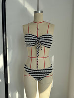 Load image into Gallery viewer, Sexy Striped Bikini Set Beach Swimwear Women N6A068