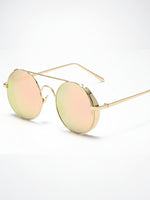 Load image into Gallery viewer, Rainbow Round Frame Sunglasses Women N6B175