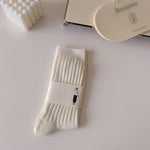 Load image into Gallery viewer, Vertical Stripe Crew Socks Women Cotton Stackable M5A307